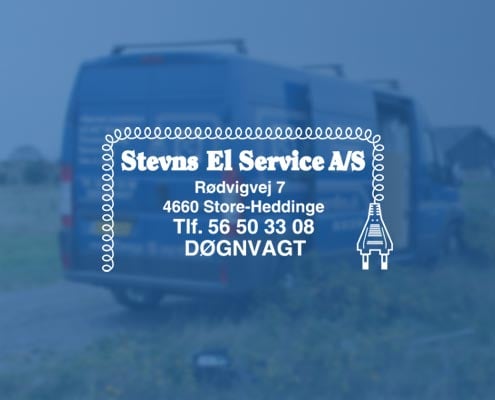 STEVNS EL-SERVICE A/S logo